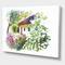 Designart - Rural Village On A Green Summer Day - Traditional Canvas Wall Art Print